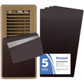 Magnetic Vent Cover for Home 5 Pack 4*10 inch for Floor, Wall and Ceiling Steel Registers - ORB