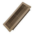 4" x 12" Floor Register - Heavy Duty Steel Walkable Floor Vents - Easy Adjust Air Supply Lever - Vent Covers for Home (Brown) (4.6) | 25 ratings