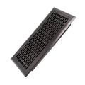 4x10 Inches Heavy Duty Walkable Floor Register - Easy Adjust Air Supply Lever Decorative Floor Vent Covers - Boston Design Vent Covers for Home - Oil Rubbed Bronze